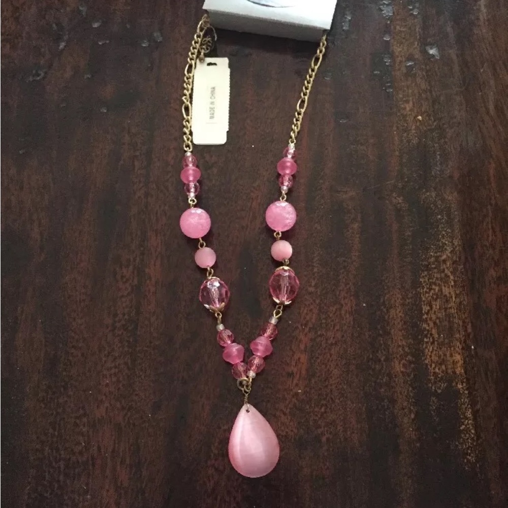 New New York & Co Pink Necklace